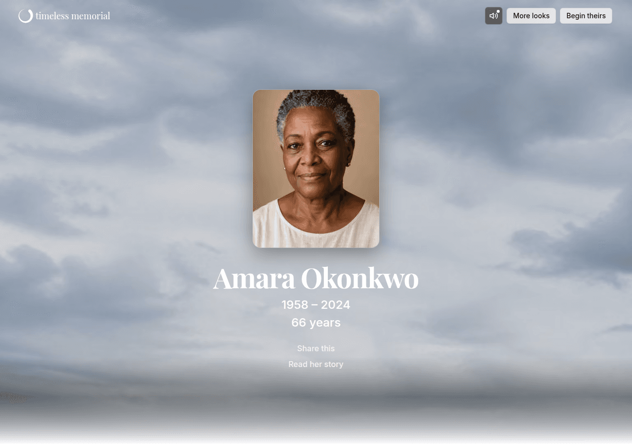 An open look for Amara Okonkwo